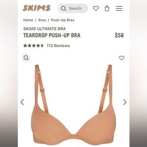 Skims Ultimate Push-up Bra